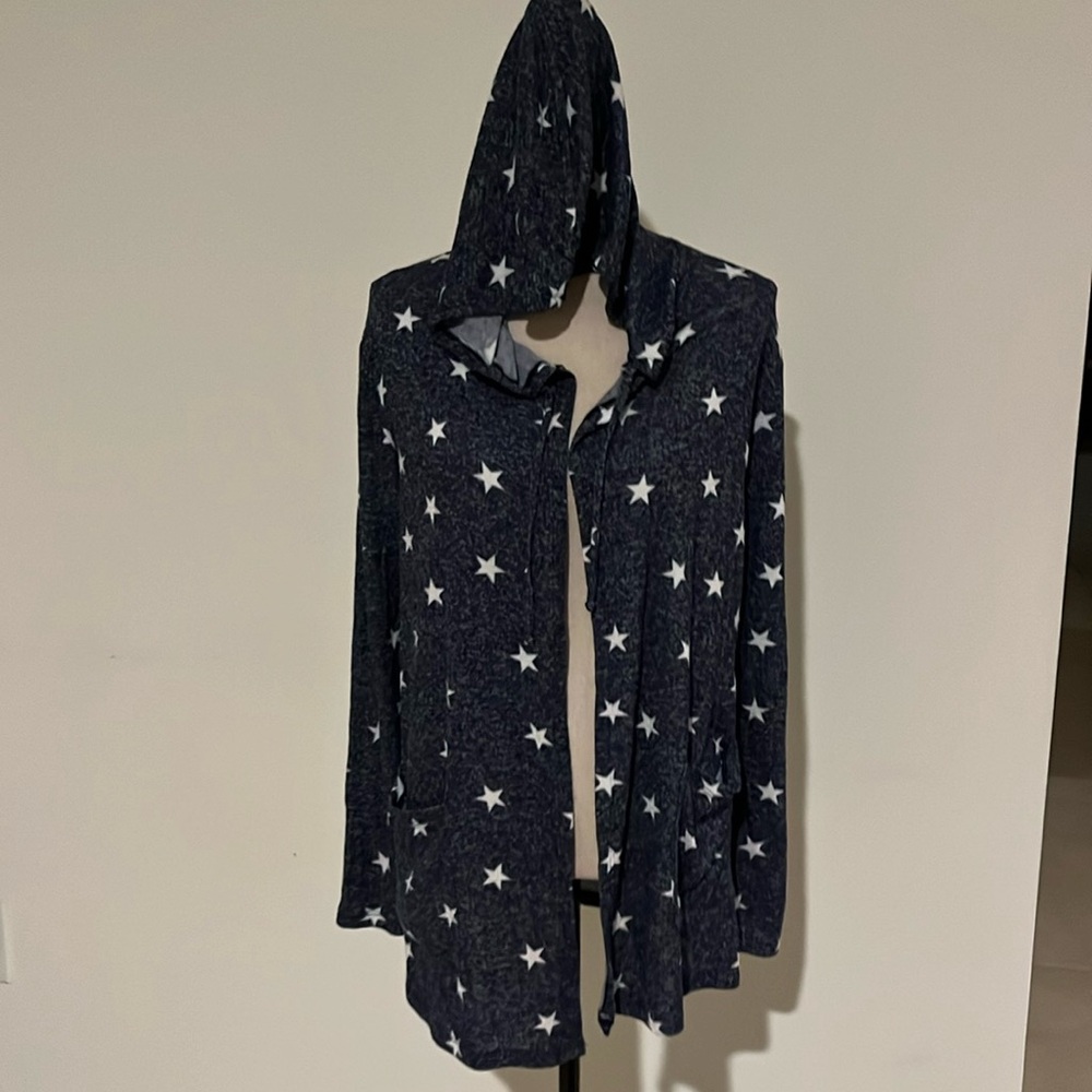 Never worn lucky brand XS super soft hooded sweater